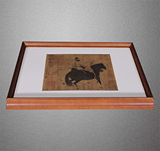 滨海新书画装裱配框服务案例